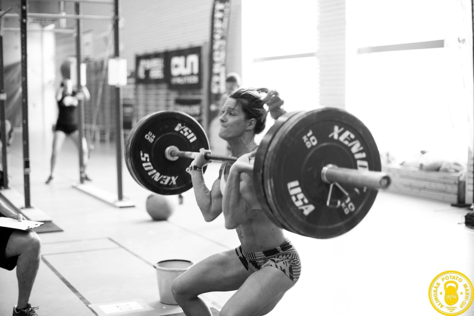 Anna Vikström tävlar i tyngdlyftning och funktionell fitness